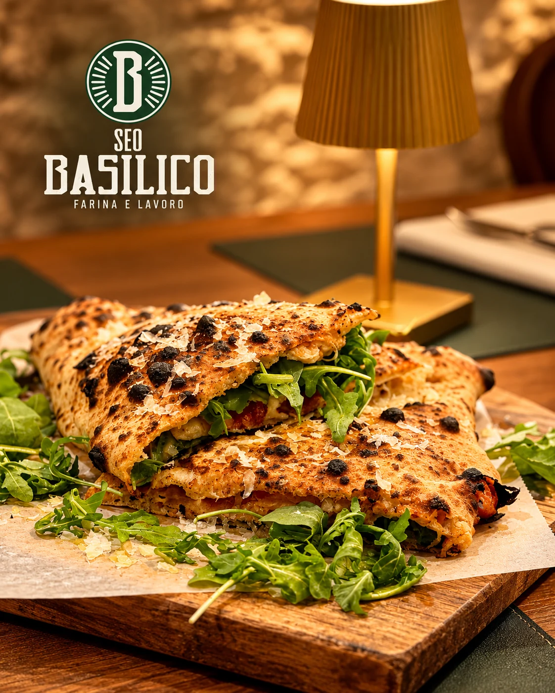 Seo Basilico calzone