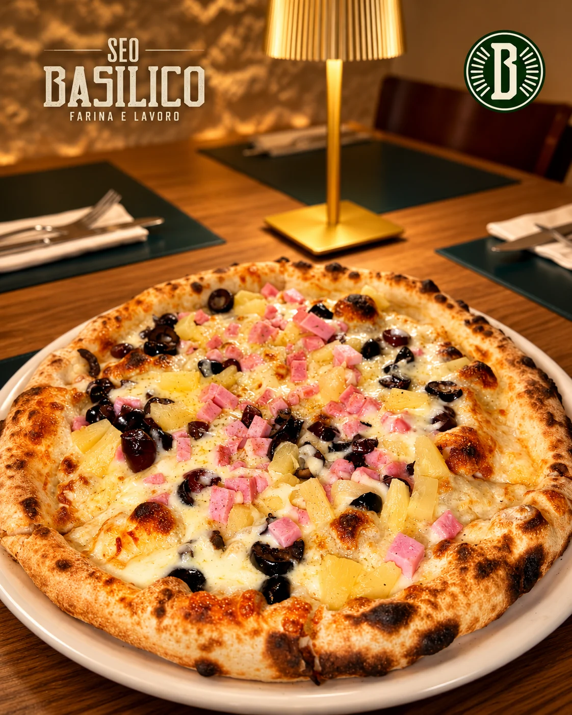 Seo Basilico pizza